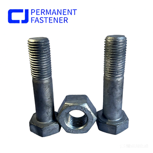 Болт конструкционный <span class=keywords><strong>ASTM</strong></span> A325M, класс M20 x 110 мм, из легированной стали, с шестигранной головкой, горячеоцинкованный - Product Image 6