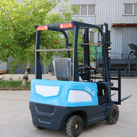 Chariot élévateur électrique à palettes, longueur de fourche 1070 mm, largeur de fourche 120 mm, équipement de manutention alimenté par batterie pour entrepôt