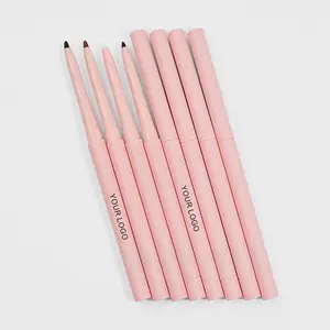 Cosmetics Makeup Eye Liner Pencil Gel Brow Colors Pink Packaging Private Label Vegan Organic Matte Waterproof Cream Eyeliner Pen