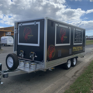 Imbisswagen Foodtruck Trailer Food Car Hotdog Café Pizza Truck Cuisine mobile Restauration Remorques entièrement équipées - Product Image 3