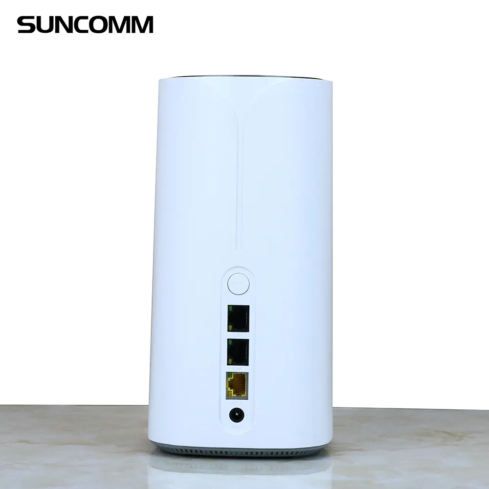 Portable SUNCOMM S2 5G Router With SIM Card Slot Dual AC 1900Mbps WiFi Fouter PCI QOS Band Lock AT TTL Mesh 4G 5G wifi 6 Routers