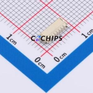 HCZZ0536-7 Wire-to-Board Pin Header SMD,P=0.8mm,Horizontal Mount Connector 1x7P 0.8mm Horizontal Mount 7P - Product Image 2