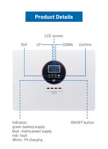 Portable All in One Lithium Ion <b>Batteries</b> 5.12kWh <b>Battery</b> With MPPT SCC 48V 4000W for Home Off-Grid System TL400 1.Power Frequen - Product Image 2