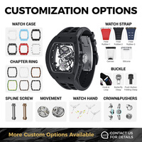 Montres de sport de luxe légères pour hommes Montres mécaniques automatiques ultra-légères Montres pour hommes tendance d'affair