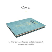 Servicios de Impresión Personalizada de Libros, Revistas y Publicaciones, Cuaderno de Espiral Oculto con Cubierta de Cuero PU, Libro de Espiral Oculto