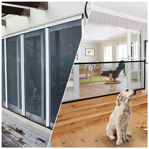 Chất lượng cao 300g Polyester PVC teslin lưới vải Pet-Proof màn hình cho các ứng dụng phòng khách hiện đại - Product Image 4