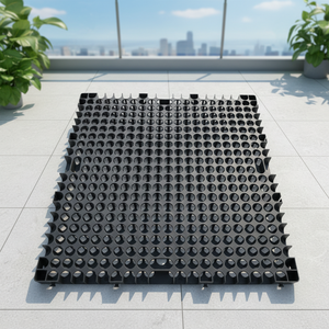 Tapis de drainage en géotextile alvéolé à emboîtement pour installation sous le gazon synthétique <span class=keywords><strong>sur</strong></span> les terrains de sport et les crèches - Product Image 4