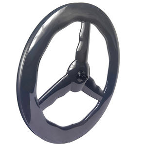BL3 Wave 3 SpokeロードバイクカーボンホイールTri SpokeフロントホイールFixieバイクホイールセットサイクリング - Product Image 2