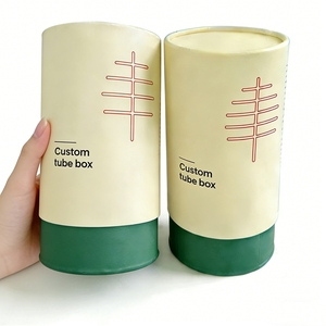 Custom Kraft <b>Paper</b> Tube for Cosmetics Essential Oil Perfume Packaging Cardboard Cylinder Perfume <b>Leaf</b> Containers with Lids - Product Image 2