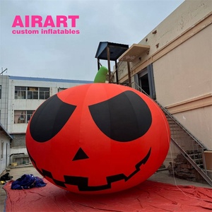 <span class=keywords><strong>Citrouille</strong></span> gonflable imprimée en 3D, Décoration gonflable de <span class=keywords><strong>citrouille</strong></span> d'Halloween, Art gonflable de jardin <span class=keywords><strong>à</strong></span> montage rapide pour la Fête des Fantômes - Product Image 2
