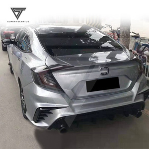 Kit Carrozzeria in PP per Honda Civic <span class=keywords><strong>X</strong></span> 2016-2019, Conversione in Stile Fc450 - Product Image 3