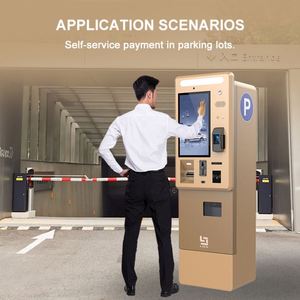 Kiosque automatique en libre-service avec écran tactile de 21,5 pouces, <span class=keywords><strong>caisse</strong></span> enregistreuse, accepteur de pièces, kiosque en libre-service, lecteur de <span class=keywords><strong>carte</strong></span> NFC - Product Image 2