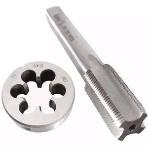 Thô Và Tốt Răng M3-M30 Tay <span class=keywords><strong>Tap</strong></span> Kết Hợp <span class=keywords><strong>Set</strong></span> Thép Máy Vòi & Tấm Tròn Chết Metric Mô Hình HSS Vòi - Product Image 5