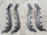 Auto-Zubehör RS6 RS7 Sportsitze Carbon-Faser Schalensitze Rennsport-Sitz Maßgefertigtes Leder für Audi A3 A4 A5 A6 A7 A8 Q3 Q5 Q7 Q8