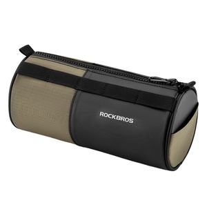 Sac suspendu pour guidon avant de vélo de route de vélo durable <span class=keywords><strong>rouleau</strong></span> de cylindre pliant étanche pour l'équitation - Product Image 1