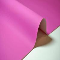 Tissu en cuir synthétique PVC lisse de 0,7 mm, sans grain, pour la sellerie de canapé, les sacs à main, les emballages