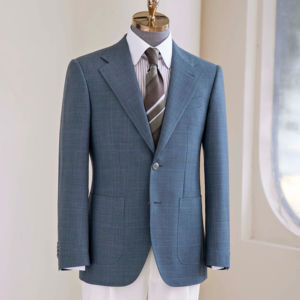 Traje <span class=keywords><strong>de</strong></span> boda a medida <span class=keywords><strong>de</strong></span> <span class=keywords><strong>alta</strong></span> calidad para hombre 100% lana 120-150 'tela súper británica diseño <span class=keywords><strong>de</strong></span> <span class=keywords><strong>alta</strong></span> <span class=keywords><strong>costura</strong></span> <span class=keywords><strong>de</strong></span> un solo pecho para hombres - Product Image 1