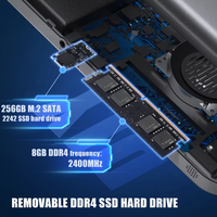 Les plus récentes Consoles de jeu vidéo Win600 Steam Deck Win10/Steam OS System 5.94 "Portable PC Pocket Mini Laptop