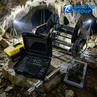 Caméra d'inspection de puits avec câble de 500 m, système de sonde rotative pour applications minières et géologiques