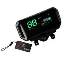 Moniteur pour trottinette électrique et VTT avec support d'installation, fonction NFC, affichage 48V/60V/72V pour moto et tricycle