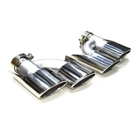 Tuyau d'échappement d'échappement en acier inoxydable pour voiture 09-13 W204 C180 C200 C260 C63 Ml63 Kit diffuseur