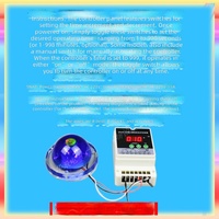 Thermomètre de Bain Intelligent en Cristal Étanche avec Capteur, Série Interrupteur Spa, Contrôleur de Minuterie à Retard, Thermostat