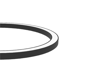 Hiện đại mặt dây đèn đường cong điều chỉnh kích thước hiện đại hình tròn Acrylic khuếch tán 1500m cho nhà thương mại chiếu sáng nội thất - Product Image 3