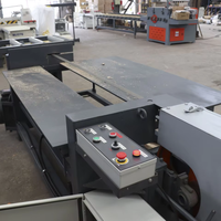 Machine de démontage de palettes en bois haute efficacité, scie de démontage de palettes pour le traitement des palettes usagées en entrepôt