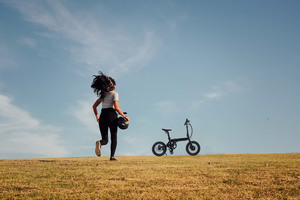 Vélo Électrique Pliant 16 Pouces 2023 en Promotion – Mini Taille, Frein à Disque Avant, <span class=keywords><strong>Moteur</strong></span> DC Sans Balais Haute Vitesse, Stock Limité - Product Image 2