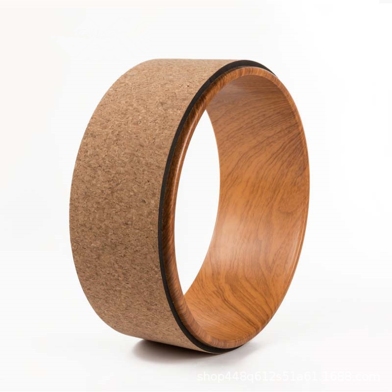 Wholesale Custom Cork Yoga Wheel ABS