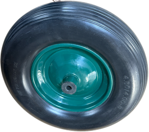 Rueda Giratoria Plana Neumática de Goma Sólida PU 4.80/4.00-8PU, Ancho de 3.2 Pulgadas, Garantía de 3 Años - Product Image 5