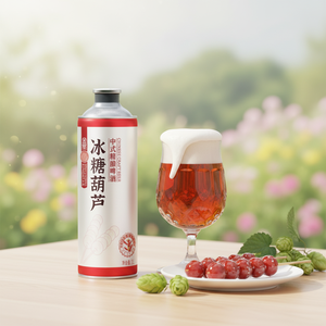 Cerveza Artesanal China Kingstar Hawthorn, 4.1% de Alcohol, Botella de 1L, con Frutas y Vegetales, para Fiestas, Picnics, Bares y Supermercados - Product Image 6