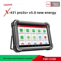 Outil de diagnostic automobile X431 PRO3S+ multicolore 4 Go + 64 Go, instrument universel de diagnostic des pannes pour véhicules à énergie nouvelle