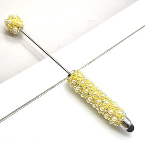 New Arrival Plastic Full Cover Rhinestone Bling Eco-Friendly <b>Stylus</b> Wholesale for Decorative Pens Creative <b>Touch</b> <b>Screen</b> - Product Image 5