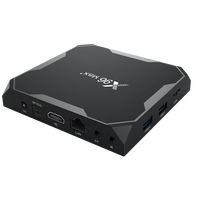 Venta al por mayor de fábrica original para Max Plus Amlogic S905X3 Quad Core Set Top Box 4GB RAM 32G ROM 64GB ROM 8K Android 9 Reino Unido