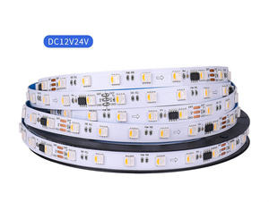 Striscia LED <span class=keywords><strong>Neon</strong></span> Nera a 360 Gradi, 24VDC, Bianca CCT RGB RGBW RGBCCT, Indirizzabile, Colori Magici, in Silicone Impermeabile - Product Image 3