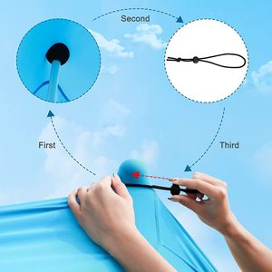 Sun Shelter Beach <b>Canopy</b> <b>Tent</b> 200x200cm Quick Setup Outdoor Camping Park Use - Product Image 1