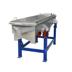 QZ High Quality Linear Vibrating Screen For Powder And Granules/linear Sifter For Coal And Polyester/incline Vibrating Screen