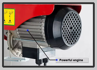 Mini palan électrique à câble métallique de levage 220V, 110V
