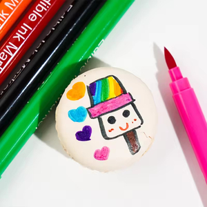 Mini commestibile colorante pennarello strumento di cottura mangiato pennarello inchiostro per la decorazione del biscotto - Product Image 5