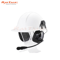 Accessoires de casque d'écoute en matériau PC avec logo personnalisé Manchon de sécurité au travail Casque antibruit Casque à microphone flexible Oreilles