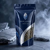 Sachet Doypack Personnalisé Brillant avec Fermeture Zip Refermable et Fenêtre Transparente en PE VMPET PET, Anti-humidité pour Emballage de Thé