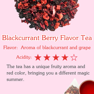 Thé infusé à froid avec logo personnalisé Thé aux baies de cassis Thé glacé aux saveurs mélangées - Product Image 4