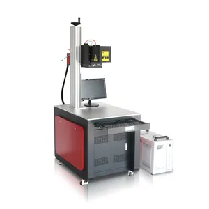 Hot Mopa Color Mask 3D dynamic Marker Raycus Metal fiber laser 20W 30W 50W fiber laser marking machine with rotary