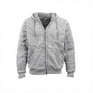 Custom Men's Winter Loose Heavyweight 350g Fleece Pullover Hoodie 100% Cotton Digital Quick Dry Breathable Eco-Friendly Solid - Product Image 2