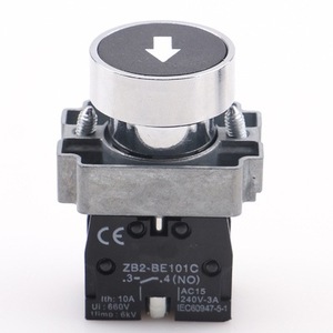 YHBS-XB2-22B Automatic Reset Button <b>Switch</b> 22mm Aperture IP65 220V ABS Material Industrial Control & Automotive Electronics Use - Product Image 3