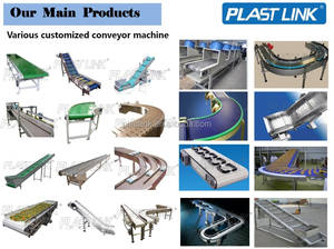 <span class=keywords><strong>PL</strong></span> 880 Flex Bevel Slat Top Chain Förderung von Lebensmittel getränke flaschen und-behältern Zuverlässiger POM mit Edelstahls tift - Product Image 6