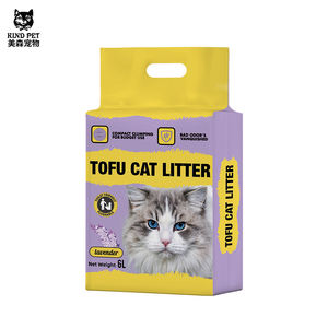 Litière pour chat en tofu naturel à base <span class=keywords><strong>de</strong></span> plantes - Faible teneur en poussière, sable pour chat biodégradable - Product Image 5