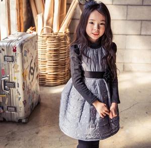 Ropa Infantil 2016, Vestido de Niña con Estampado de Flores Españolas - Product Image 4