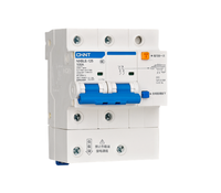 Disjoncteur miniature NXBLE-125 Chint, interrupteur différentiel (GFCI) DZ47LE, protection contre les surcharges, pouvoir de coupure 6 kA